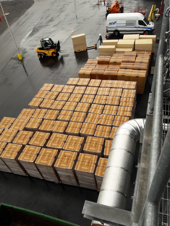 Delivery of air filtration products