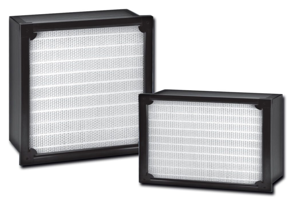 High Efficiency Mini-Pleat air filter