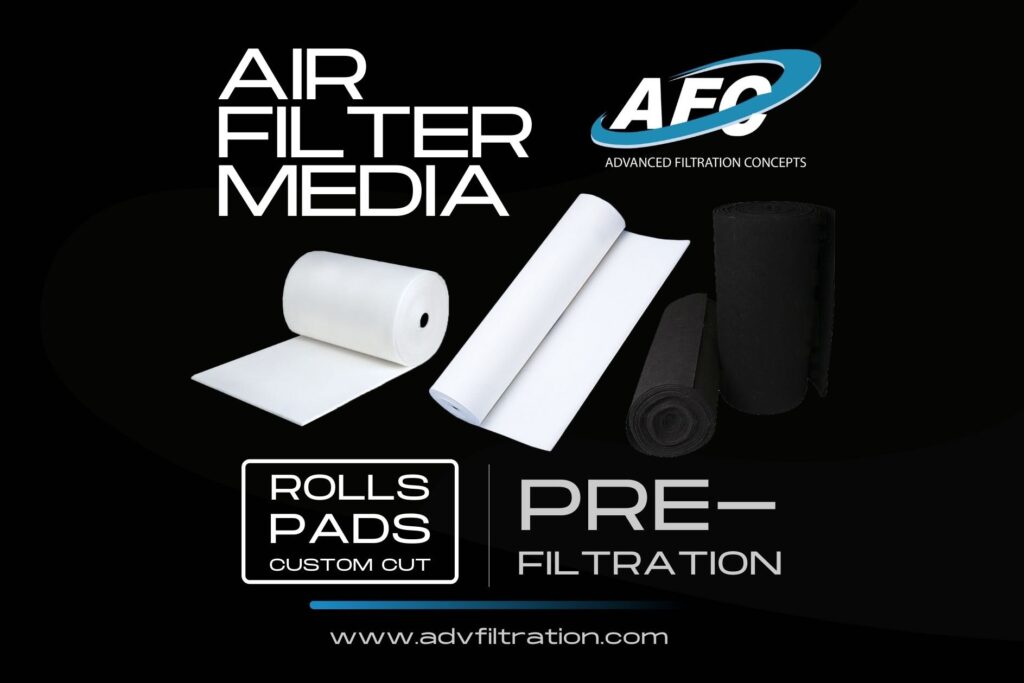 Air Filter Media Rolls & Pads