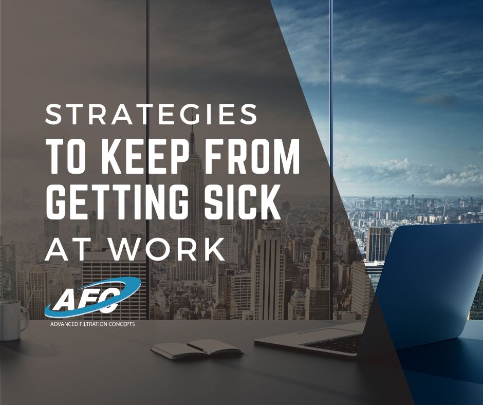 Blog Banner for Strategies To Keep From Getting Sick At Work