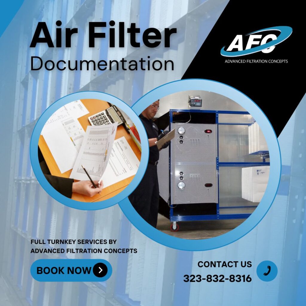 Documenting air Filtration