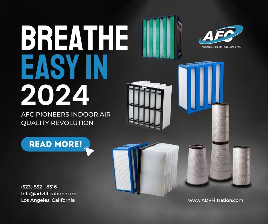 Breathe Easy in 2024 blog post heading showcasing AFC Filtration Products