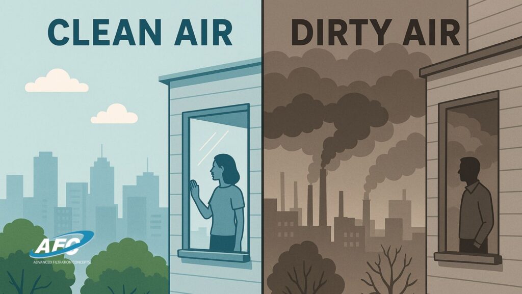 Clean Air Vs Dirty Air