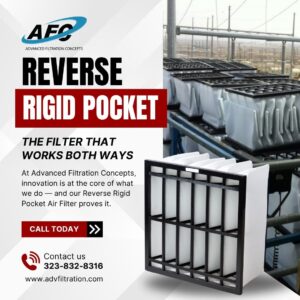 Reverse Rigid Pocket Air Filter